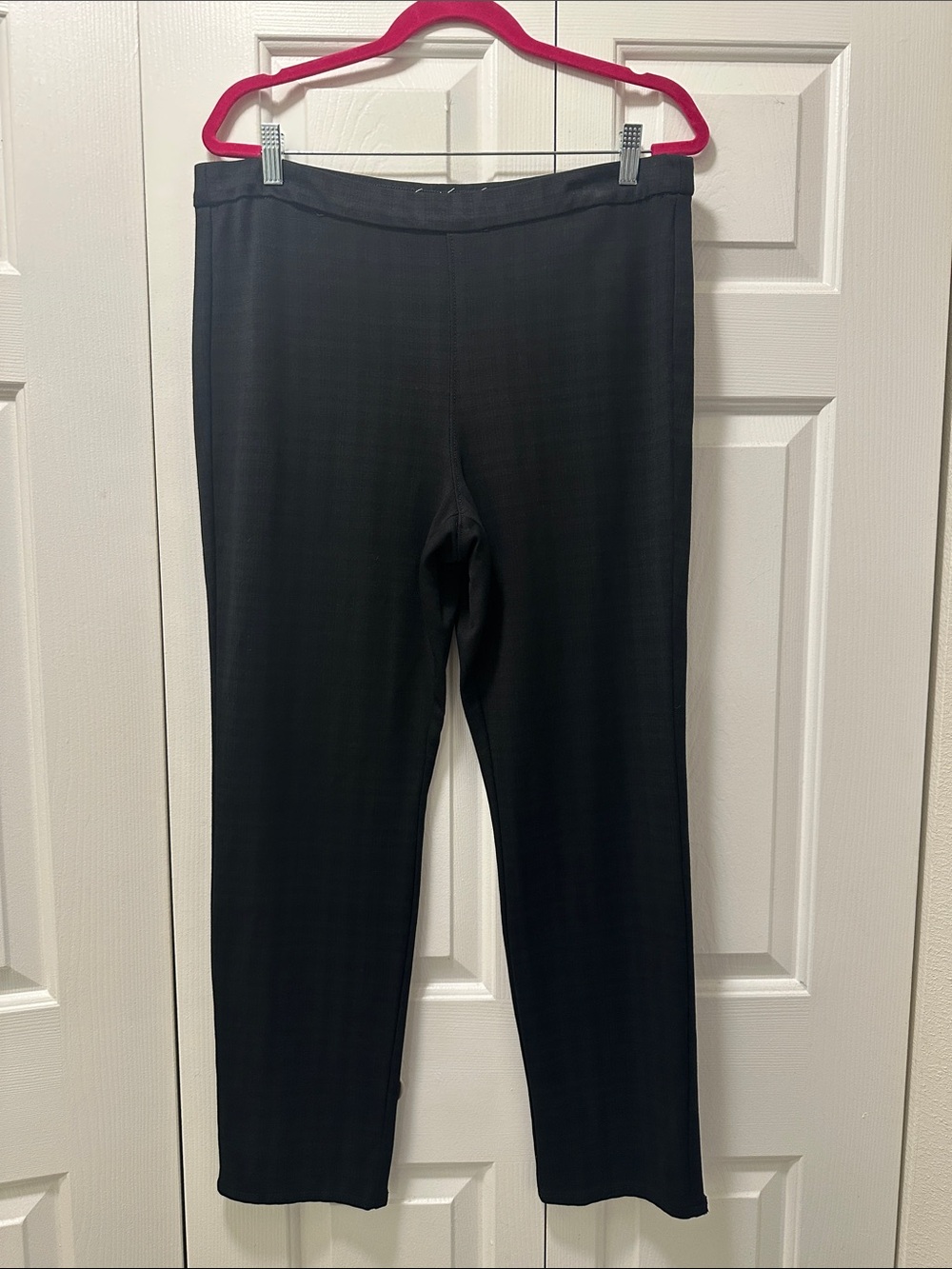 Gloria Vanderbilt Black Straight-Leg Pants